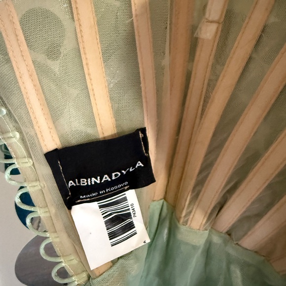 Albina Dyla Mint Spark Mini Dress - Picture 6 of 8